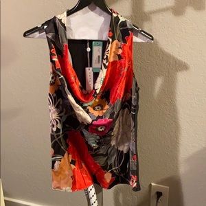 NWT Trina Turk silk blouse